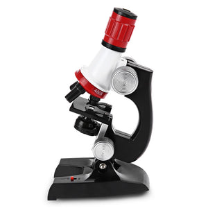 Kids Plastic 1200X Zoom Science Microscope - Educational Toys
